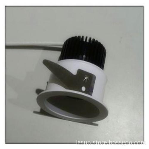 Factory price high bright 400lm 6w led recessed downlight  LC7715